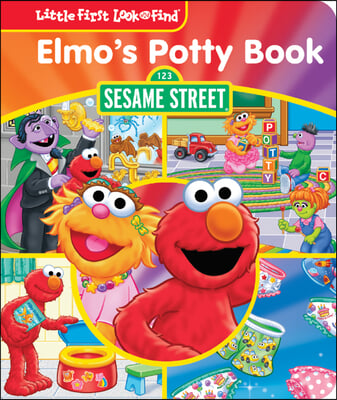 Sesame Street: Elmo&#39;s Potty Book Little First Look and Find: Little First Look and Find