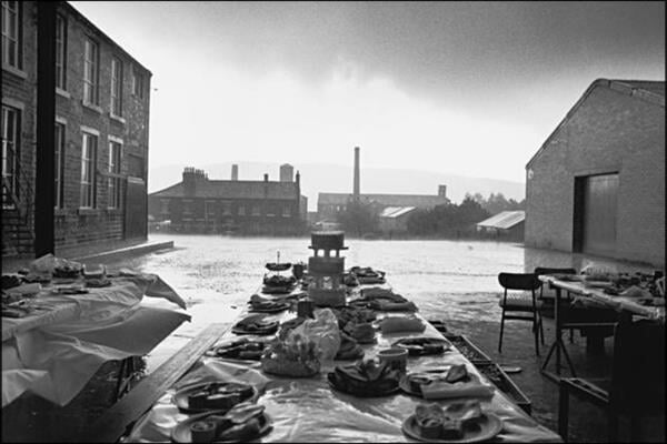 Jubilee Street Party Elland, Yorkshire, 1977