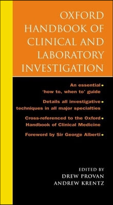 Oxford Handbook of Clinical and Laboratory Investigation