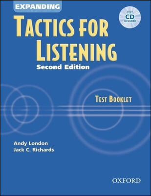 [중고-상] Expanding Tactics for Listening [With CD]