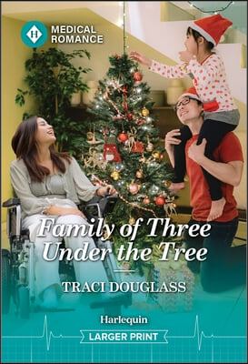 Family of Three Under the Tree