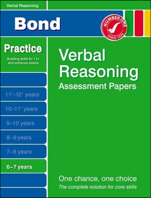 Bond Verbal Reasoning Assessment Papers, 6-7 Years