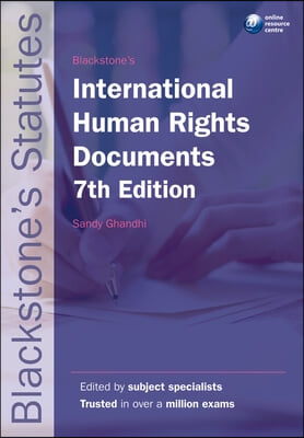 Blackstone's International Human Rights Documents