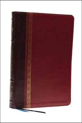 Nrsvce, Great Quotes Catholic Bible, Leathersoft, Burgundy, Comfort Print: Holy Bible