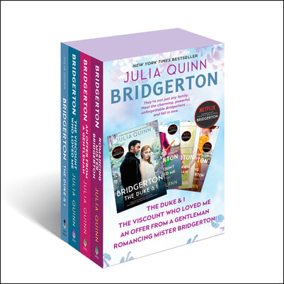 Bridgerton Boxed Set 1-4: The Duke and I/The Viscount Who Loved Me/An Offer from a Gentleman/Romancing Mister Bridgerton