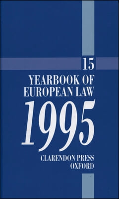 Yearbook of European Law: Volume 15: 1995