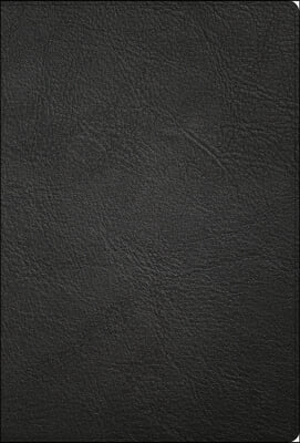 Cancelled: KJV Large Print Ultrathin Reference Bible, Black Premium Leather, Black-Letter Edition, Indexed