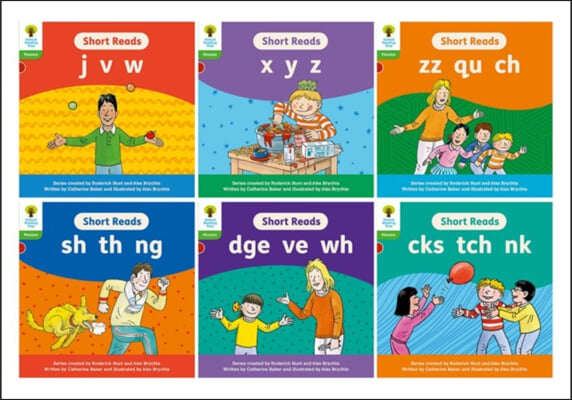 Oxford Reading Tree: Floppy&#39;s Phonics Decoding Practice: Oxford Level 2: Mixed Pack of 6