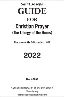 Christian Prayer Guide for 2022 (Large Type)