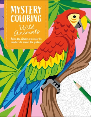 Mystery Coloring Wild Animals