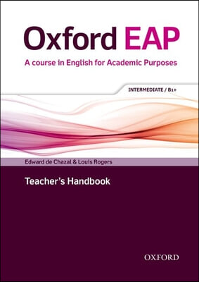 Oxford Eap Intermediate Teachers Book and DVD ROM Pack [With DVD ROM]