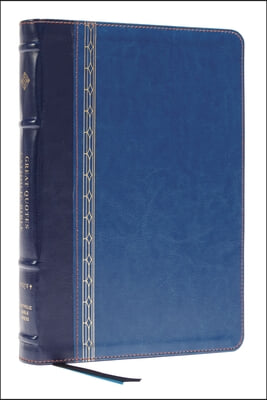 Nrsvce, Great Quotes Catholic Bible, Leathersoft, Blue, Comfort Print: Holy Bible