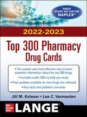 McGraw Hill&#39;s 2022/2023 Top 300 Pharmacy Drug Cards