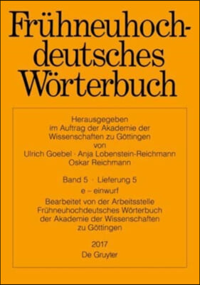 Early New High German Dictionary