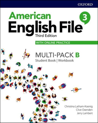 American English File Level 3 Student Book/Workbook Multi-Pack B with Online Practice