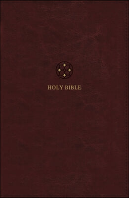 Nrsvue, Holy Bible, Leathersoft, Burgundy, Comfort Print