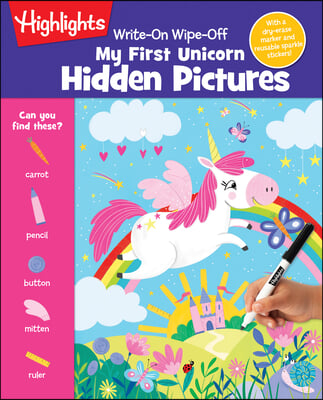 Write-On Wipe-Off My First Unicorn Hidden Pictures