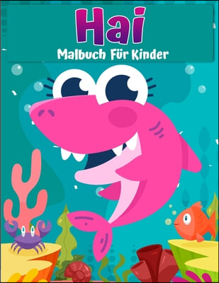 Hai-Malbuch fur Kinder