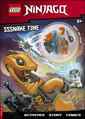 LEGO (R) NINJAGO (R): Sssnake Time Activity Book (with Snake Warrior Minifigure)