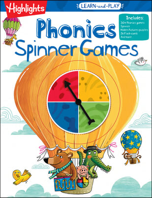 Highlights Learn-And-Play Phonics Spinner Games