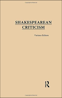 Shakespearean Criticism