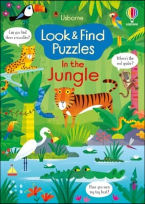 Look and Find Puzzles In the Jungle