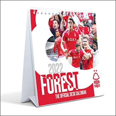 The Official Nottingham Forest FC Desk Calendar 2022