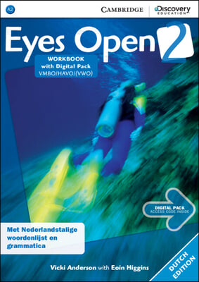 Eyes Open Level 2 Workbook with Online Practice (Dutch Edition)