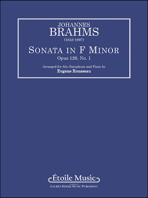 Sonata Op. 120 No. 1 in F Minor