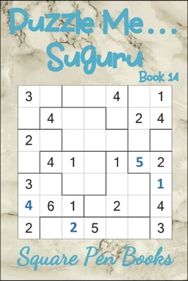 Puzzle Me... Suguru Book 14