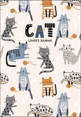 Cat Lover&#39;s Blank Journal: A Cute Journal of Cat Whiskers and Diary Notebook Pages (Cat Lovers, Kittens, Daydreamers)