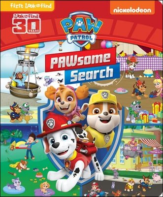 Nickelodeon Paw Patrol: Pawsome Search First Look and Find