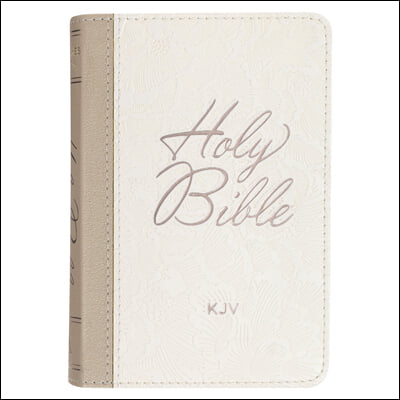 KJV Bible Pocket Faux Leather White