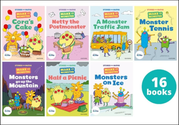 Stories for Maths: Picture books to reinforce maths learning Y1/P2 (16 book pack)