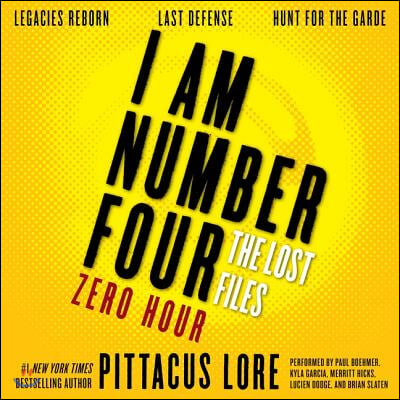 I Am Number Four: The Lost Files: Zero Hour: Legacies Reborn; Last Defense; Hunt for the Garde