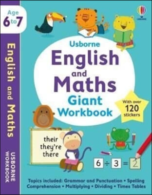 Usborne English and Maths Giant Workbook 6-7