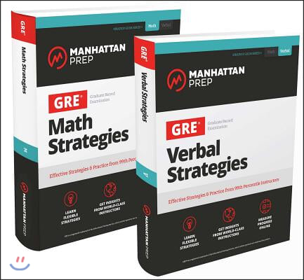 Gre Math & Verbal Strategies Set