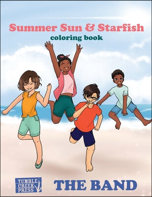 Summer Sun &amp; Starfish Coloring Book (The Band)