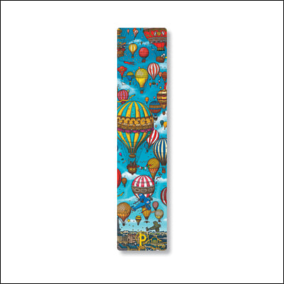 Paperblanks Balloon Festival/Sunset Ride Pierre the Maze Detective Bookmarks