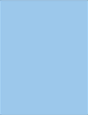 OK Light Blue with Orange Studio Note Book