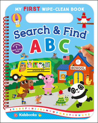 My First Wipe-Clean Book: Search &amp; Find ABC