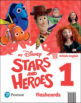 My Disney Stars and Heroes British Edition Level 1 Flashcards