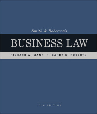 Smith and Roberson?s Business Law + Mindtap Business Law, 1 Term - 6 Months Access Card