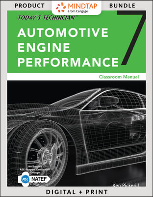 Today&#39;s Technician + Online Ase Technician Test Preparation Automotive Bi-lingual Series A8 Engine Performance + Mindtap Automotive