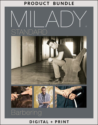 Milady Standard Barbering + Exam Review + Lms Integrated Mindtap Beauty &amp; Wellness, 4-term Access