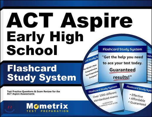 Act Aspire Early High School Flashcard Study System