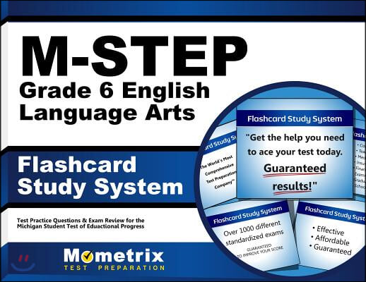 M-step Grade 6 English Language Arts Flashcard Study System