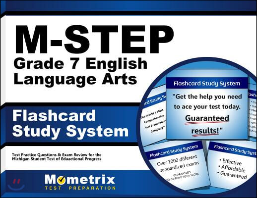 M-step Grade 7 English Language Arts Flashcard Study System
