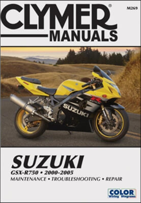 Haynes Clymer Manuals Suzuki GSX-R750 2000-2005