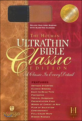 Ultrathin Reference Bible-Hcsb-Classic